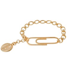 Armband mit Büroklammer-Anhänger aus der Machina Kollektion