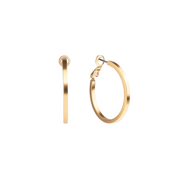 Kleine Creolen aus der Machiny Kollektion - ORSKA Schmuck