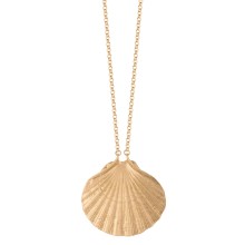 Lange Halskette mit großer Muschel aus der Maris Kollektion