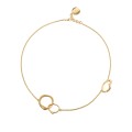 Hellgoldene Halskette aus der New Stone ORSKA Schmuckkollektion