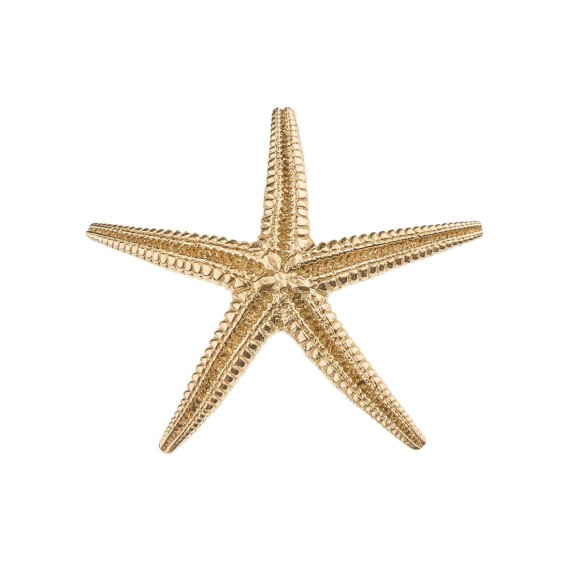Eine einzigartige goldene Seestern-Anstecknadel aus der Maris Orska Schmuckkollektion