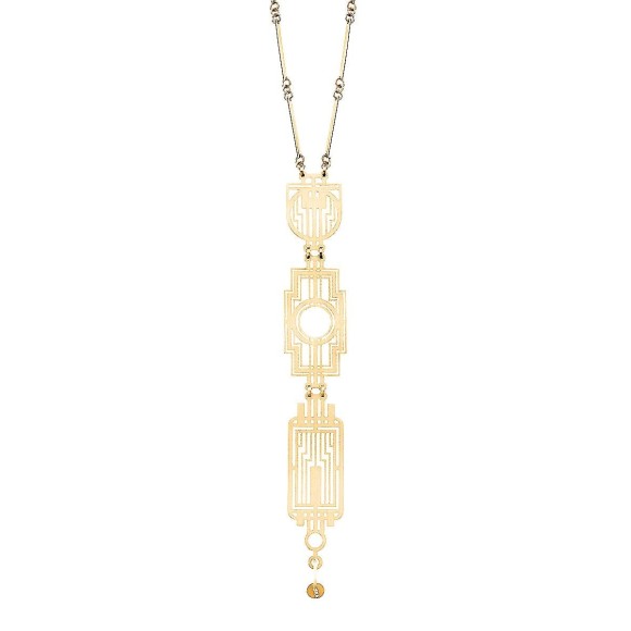 Durchbrochene Halskette aus Gold von Orska Jewelry
