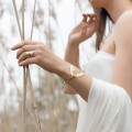Ring mit Pflanzenmotiv in Gold, ORSKA Schmuck