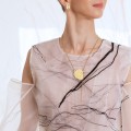 Minimalistische Halskette aus der MOON-Kollektion, Orska Schmuck