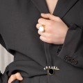 Minimalistischer Siegelring aus der Parer-Kollektion, ORSKA Schmuck