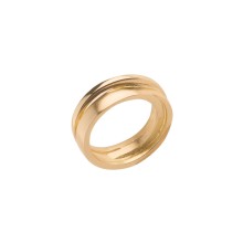 Klassischer Goldring aus der Body Kollektion