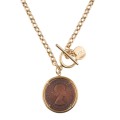 Elegante Halskette mit einer alten Goldmünze Orska Schmuck