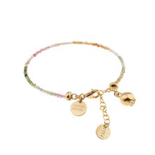 Zartes Armband aus bunten Turmalinen