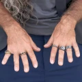 Dünner Silberring, Orska Schmuck