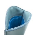 Kleine blaue Handtasche mit Riemen von ORSKA aus der Vivo-Kollektion
