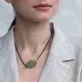 Kurze Farnblattkette, Orska Schmuck
