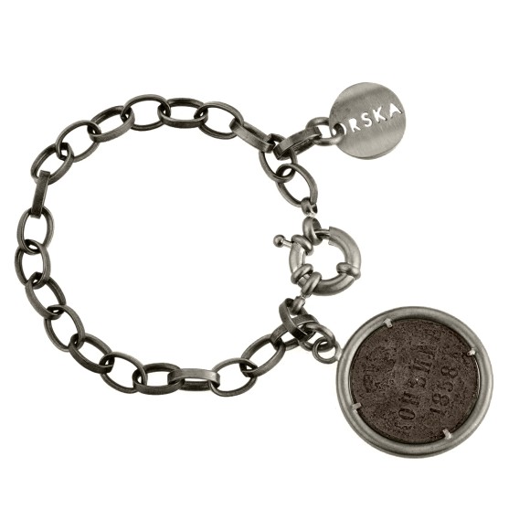 Kettenarmband mit Münze