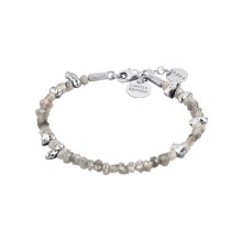 Silberarmband mit Rohdiamanten aus der Verum Kollektion