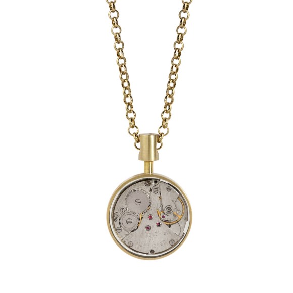 Goldkette mit Uhr - ORSKA