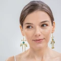 ORSKA Schmuck handgefertigte Boho Ohrringe aus der Gelato Kollektion für ORSKA Schmuck