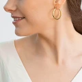 Kleine Creolen, handgefertigt aus der Machiny-Kollektion von ORSKA Jewelry