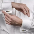 Herren-Manschettenknöpfe mit Kugeln aus der Machiny-Kollektion von ORSKA Jewelry