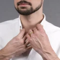 Unisex-Ring mit Spike-Motiv aus der Bery-Kollektion von ORSKA Schmuck