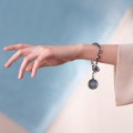 Unisex-Armband aus der Ducats-Kollektion von ORSKA Jewelry – Messing, handgefertigt, mit Münzanhänger