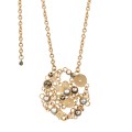 Goldkette mit Kristallen aus der Soda-Kollektion, ORSKA Schmuck