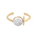 Vergoldetes Armband mit geschliffenem Kristall aus der Julia ORSKA Kollektion