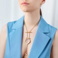 Vergoldete Krawatte aus der Julia ORSKA Kollektion
