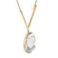 Lange Halskette mit Kristall von Julia Glassworks von ORSKA