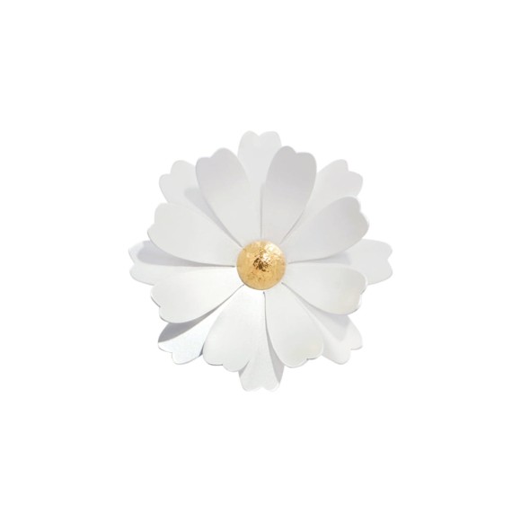 Große blumenförmige Anstecknadel - Kamille PLB26-6 ORSKA