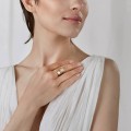 Ring mit Pflanzenmotiv aus der Bery BEP30-ORSKA Kollektion