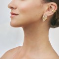 Minimalistische Flügel-Ohrstecker mit Ear Cuff aus der Holos Kollektion HOK28-3 ORSKA