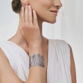 Silberarmband mit blauem Kristall aus der Holos-Kollektion HOA118-1 ORSKA