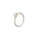 Silberring mit Aquamarin aus der Verum-Kollektion VRP52-3 ORSKA