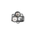 Silberring mit Perlen aus der Soda SP42-1 ORSKA Kollektion