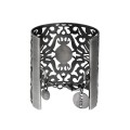 Breites, steifes Armband mit blauem Zirkon aus der marokkanischen MRA64-1 ORSKA-Kollektion