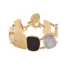 Beeindruckendes Armband mit farbenfroher Keramik aus der Monumental Kollektion