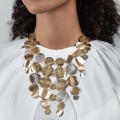 Eine beeindruckende Gold- und Silberkette aus der Rundo RN278-1 ORSKA Kollektion