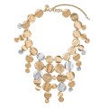 Dekorative Gold- und Silberkette aus der Rundo-Kollektion RN278-1 ORSKA