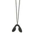 Doppelnasenkette aus dunklem Ahorn aus der Bery ORSKA Kollektion