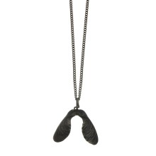 Doppelnasenkette aus dunklem Ahorn aus der Bery Kollektion