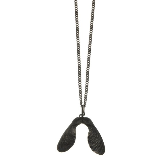 Doppelnasenkette aus dunklem Ahorn aus der Bery ORSKA Kollektion