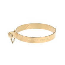 Vergoldetes Armband mit Personalisierungsoption