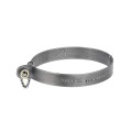 Graphit-Silberarmband mit der Möglichkeit der Personalisierung MHA74-2 ORSKA