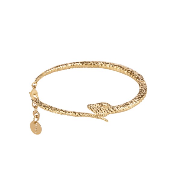 Vergoldetes Schlangenarmband