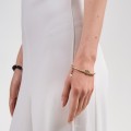 Vergoldetes Schlangenarmband