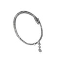 Silbernes Schlangenarmband