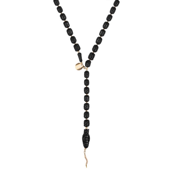 Geschnitzte Schlangenkette aus der Kembali-Kollektion
