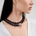 Künstlerische Schlangenkette aus der Kembali Kollektion von ORSKA