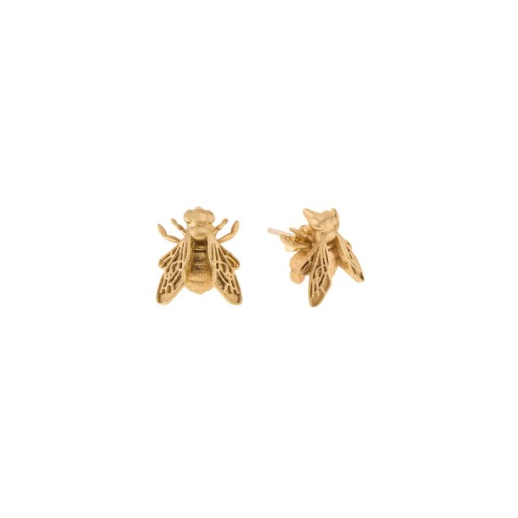 Goldene Bienenohrringe ORSKA
