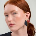 Geometrische, farbenfrohe Ohrringe aus der Tache TAK46-2-2 ORSKA Kollektion
