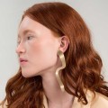 Lange, unregelmäßige Ohrringe aus der Tache-Kollektion